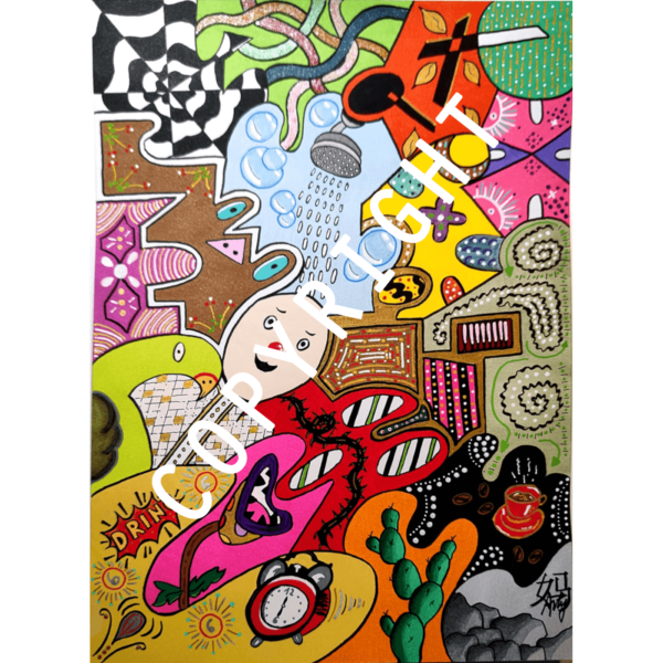 'Bouffon au petit déj' ** SOLD **